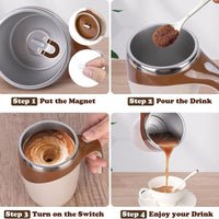 Self Stirring Magnetic Mug