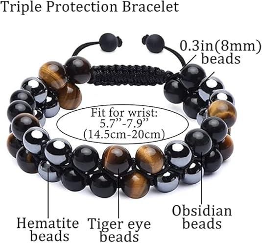 Double Layer Triple Protection Bracelet